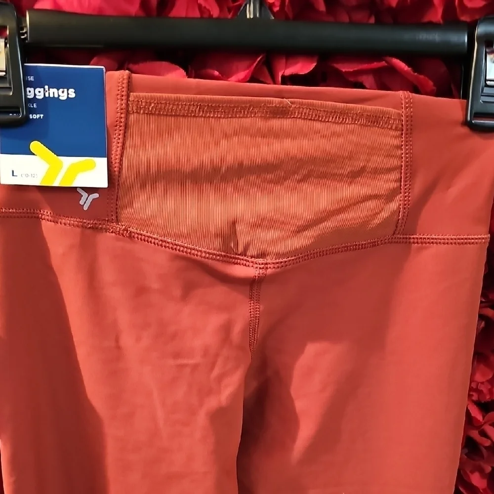 Old Navy NWT Girls Rust Leggings Size Large 10/12
